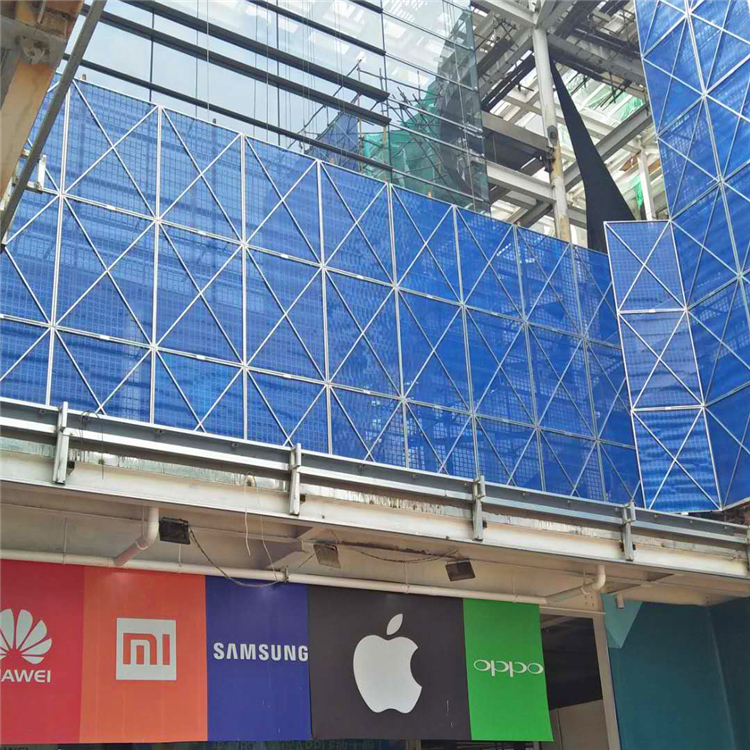 爬架網(wǎng)外圍安全網(wǎng)片，安全防護(hù)沖孔網(wǎng)